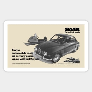 SAAB 96 - advert Sticker